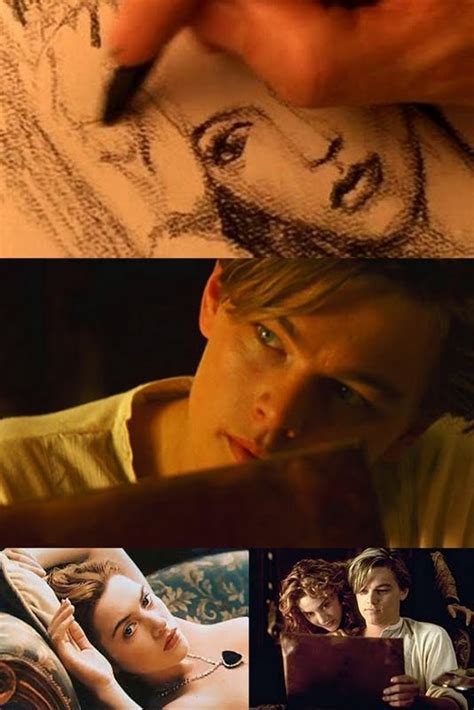 drawing scene in titanic|titanic .. jack drawing rose full HD